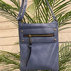 Blue Shoulder Bag